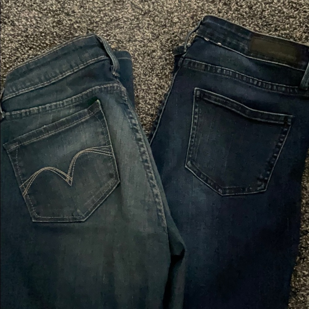 Levi a d Calvin Klein jeans . Size 2x30